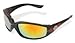 SUNGLASSES EDGE PLAST WRAP W FOAM INSERT