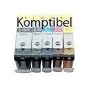 TINTENPATRONEN kompatibel f�r Canon Pixma ip3600 ip4600 MP540 MP620 MP630 MP980 MP 540 620 630 980 ip 3600 4600 ohne Chip / 10 Patronen - 2 je Farbe