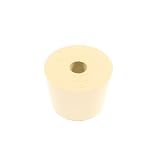 Rubber Stopper - Size 6 - Drilled