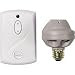 GE 51137 Switch Kit, 3 Piece Wall Ceiling Light with Socket Adaptor-Wall Mount