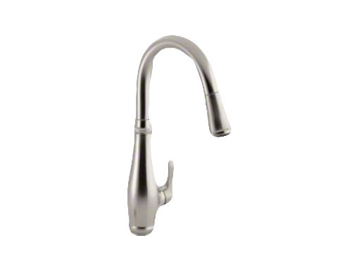 kohler handles Discount Kohler K-780-VS Cruette Pull-Down Kitchen Faucet, Vibrant Stainless Steel