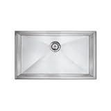 Blanco Precision Series 512747 32 Undermount Super Single Bowl Stainless Steel Sink