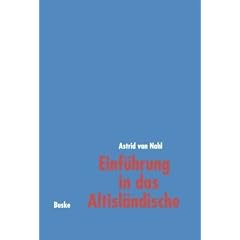 Einf�hrung in das Altisl�ndische