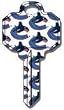 Vancouver Canucks Schlage SC1 House Key