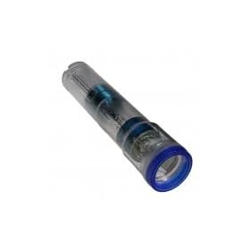 Diamond&reg; Clear No Battery LED Forever Shake Flashlight - Diamond Gen III Clear by Shake Flashlights