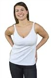 Bravado! Essential Nursing Bra Tank White