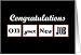 Congratulations - NEW JOB Card