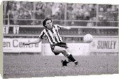 Box Canvas Print of Charlton Athletic v Newcastle United Football 1984 from Mirror Photos