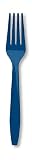 Forks Bulk Navy - 600 Count