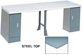 144 X 30 Extra-Long Bench - Steel Top