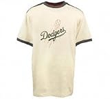 Los Angeles Dodgers Scoring Streak Fashion Ringer T-shirt by Majestic