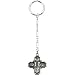 Sterling Silver Inspirational Blessings Four Way Key Chain
