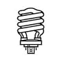 Kichler 4020 PLS 13 Fluorescent Spiral Bulb Bulbs