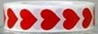 Body Stickers 3/4 Hearts 50 CT