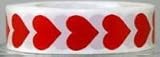 Body Stickers 3/4 Hearts 50 CT