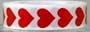 Body Stickers 3/4 Hearts 50 CT