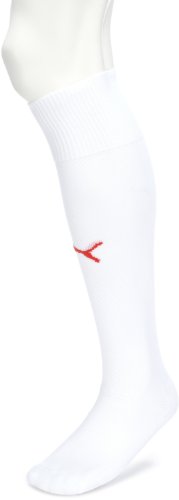 PUMA Herren Stutzen Team, white-puma red, 2, 701268 12 Preisvergleich