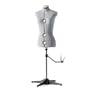 SINGER DF151G Adjustable Dress Form, Gray, Large