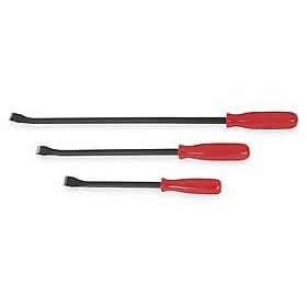 Westward 2AJL2 Plastic Handle Pry Bar Set, 3 Pc by Westward