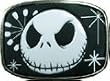 Men's NIGHTMARE BEFORE CHRISTMAS JACK HEAD Punk Rock Metal Belt Buckle