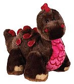 Webkinz Ganz Large Cocoa Dinosaur August 2008 Brand New Release Hm-338