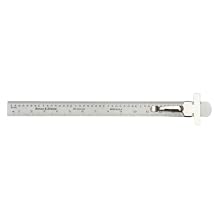 Brown & Sharpe 599-323-622 Round Flexible Rule with Clip, 6" Length