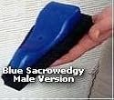 SACRO WEDGY - The Back Aid Sacro Stabilizer - MALE VERSION - Helps Relieve Back Pain