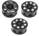 Crosman 8-Shot Rotary Clips, Fits T4 & 1088 Pistols, 3/Pack