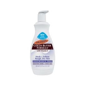 Palmer's Cocoa Butter Formula With Vitamin E Lotion Fragrance Free , 13.5-Ounce Bottle (Pack of 4)