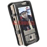 Krusell 89276 Dynamic Multidapt leather case for  Nokia N95 Euro version, Black