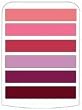 ColorBox Cat's Eye Queue Chalk Ink Pads, 6/Pkg: Rose Petals ColorBox Cat's Eye Queue Chalk Ink Pads, 6/Pkg: Rose Petals