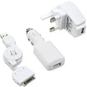 iPod 3 in 1 Charging & Data Kit - House Charger, Car Charger, USB Charger & Data Cable