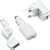 Online 3 in 1 IPOD MAINS CAR & USB CHARGER FOR IPHONE, IPHONE 3G & 3G S, 3GS NEW 2008 NANO & 2008 TOUCH