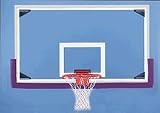 42 &acute; x 72 &acute; Rectangular Glass Basketball Backboard - B000BFY11S