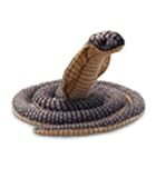 Keel Toys Soft Toy Snake with Hissing Sound 177cm – Brown