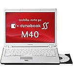 東芝 SS M40 186C/3W:Cel 540/512M/S80G/SMulti/M&LAN/-/XP Pro PPM401SCVSSBK