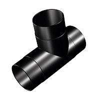 Dust Collection 2 1 2 T-Connector by Peachtree Woodworking