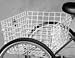 Torker Tri Star Rear Basket White Bicycle