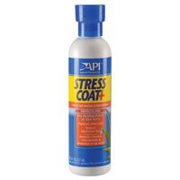 Aquarium Pharmaceuticals 85A Stress Coat Fish and Tap Water Conditioner, 8 oz. Bottle