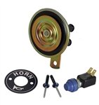 COMPLETE 12v Universal Golf Cart Horn Kit
