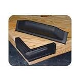 Taylor Made Dock Pro Vinyl Dock Bumpers 46076 Corner Mount 10 inches x 10 inches Black