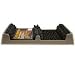 Clean Machine 10370988 Bootscraper 17-1/2-Inch by 10-1/4-Inch by 2-3/4-Inch Doormat, Cinder