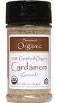 100% Certified Organic Cardamom (Ground) 1.8