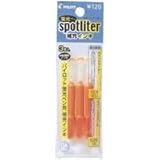 パイロット スポットライター 補充インキ オレンジ SGRF-12SL-O 10セット