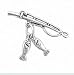 Sterling Silver Charm Pendant Fishing Pole Fish Movable
