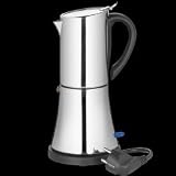 Cilio 270037 Espressokocher Faro elektrisch 6 Tassen