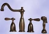 Cucina Vivaldi Two-Handle Faucet with Prestige Metal HandSpray - 2300 / 2300-24-CS - colo/2300