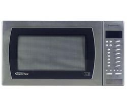 Panasonic NN-ST477SBPQ Digital Solo Family Microwave Oven Stainless Steel 27L 900W