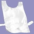 Nylon Pinnies - Dozen - Plain, White - Sports Practice Attire
