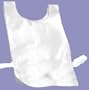 Nylon Pinnies - Dozen - Plain, White - Sports Practice Attire